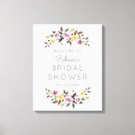 Gewoon  welkom verpakt canvas teken