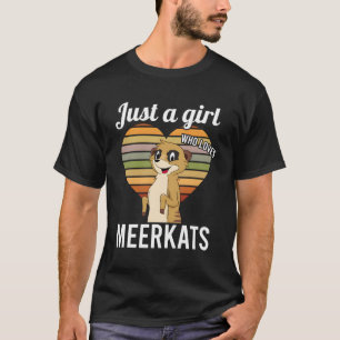Gewoon wie meerkatten liefheeft t-shirt