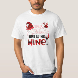 Gewoon wijn halen t-shirt