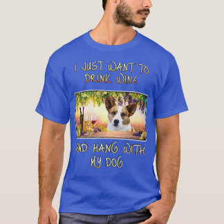 Gewoon wijn willen drinken & rondhangen met cardig t-shirt