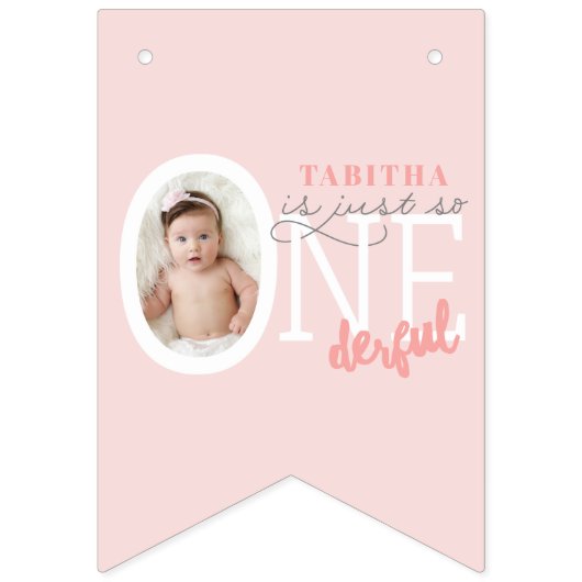 Gewoon zo ONEderful Vlaggetjes (Eerste vlag)