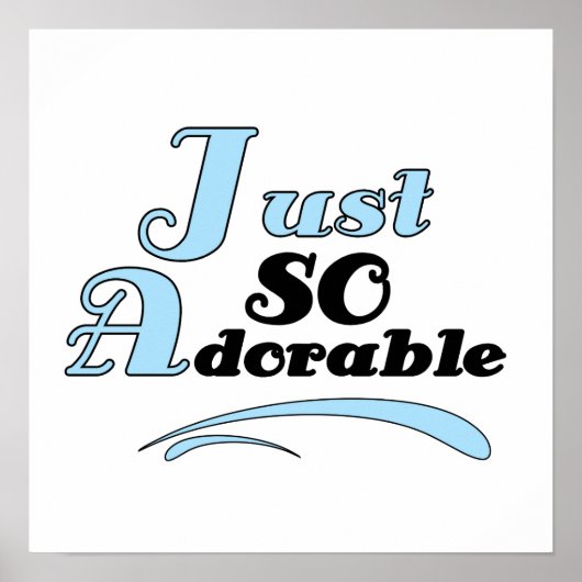 Gewoon zo Schattig Poster (Voorkant)