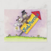 GEWOOND briefkaart van Nicole Janes (Voorkant)