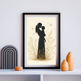 Geworteld in Haar Armen Poster
