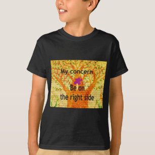 Geworteld in Rechtvaardigheid Baobab  Perspectief T-shirt