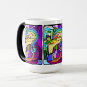 geworteld potentieel magische mok (Voorkant links)