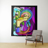 geworteld potentieel wandkleed (In situ)