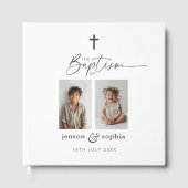 Gewrichtsdoop 2 Foto Gastenboek (Voorkant)