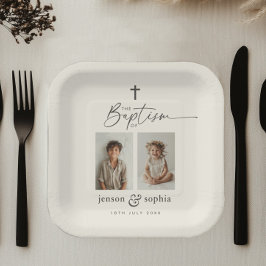 Gewrichtsdoop 2 Foto Papieren Bordje