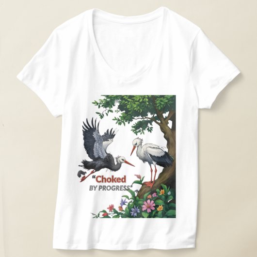Gewurgd door Vooruitgang T-shirt (Laagn)