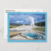 Geyser-Briefkaart Briefkaart (Voorkant / Achterkant)