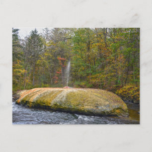 Geyser Island Spouter, Saratoga Springs, New York Briefkaart