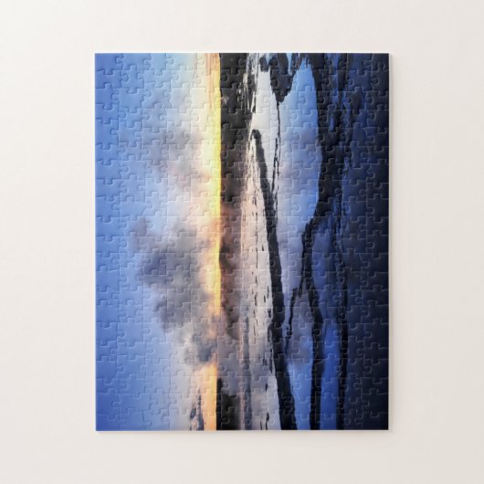 Geyser Roke op Sunset Legpuzzel (Verticaal)