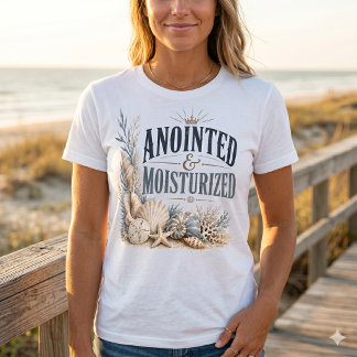 Gezalfd & Gehydrateerd – Inspirerende Christenen T-shirt