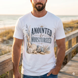 Gezalfd & Gehydrateerd – Inspirerende Christenen T-shirt