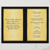 Gezamenlijk programma Hearts Wedding Vow Renewal (Achterkant)