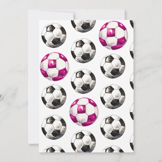 Gezamenlijke broer en zus tweelingvoetbal verjaard kaart (Achterkant)