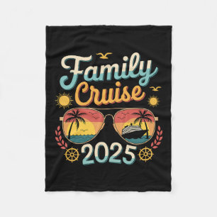 Gezamenlijke cruise 2025 Vakantie 2025 Familie C Fleece Deken