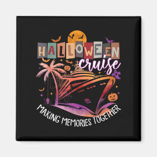 Gezamenlijke familie Halloween-cruise 2025 Magneet