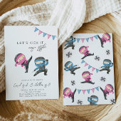 Gezamenlijke uitnodiging Ninja Birthday | Versieri