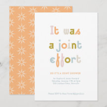 Gezamenlijke uitnodiging van het Baby shower van d