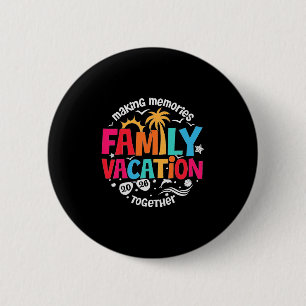 Gezamenlijke vakantie 2026 Strand bij elkaar horen Ronde Button 5,7 Cm