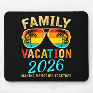 Gezamenlijke vakantie 2026 Strand Zomer Muismat