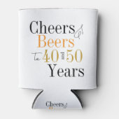 Gezamenlijke verjaardagsfeest juichen en bieren mi blikjeskoeler (Voorkant)