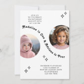 Gezamenlijke Verwant Portret Foto Minimale Boho Ve Kaart (Voorkant)