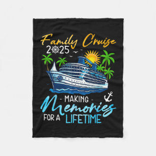 Gezamilyke Cruise 2025 Herinneringen Maken Voor Ee Fleece Deken