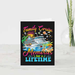 Gezamilyke cruise maakt herinneringen voor een lev kaart