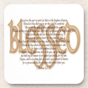Gezegd - Beatitudes Bier Onderzetter