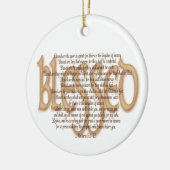 Gezegd - Beatitudes Keramisch Ornament (Links)