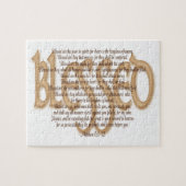 Gezegd - Beatitudes Legpuzzel (Horizontaal)