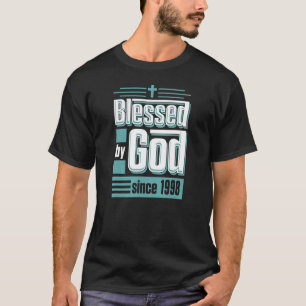 Gezegd door God sinds 1998 Christelijke Tharek Bir T-shirt