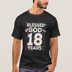 Gezegd door God voor 18 jaar 18e verjaardag T-shirt