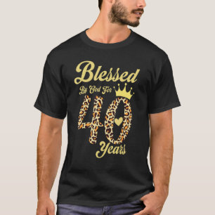Gezegd door God voor 40 jaar Happy40th Birthday Wo T-shirt
