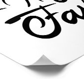 Gezegd en in hoge mate bevoordeeld poster (Hoek)