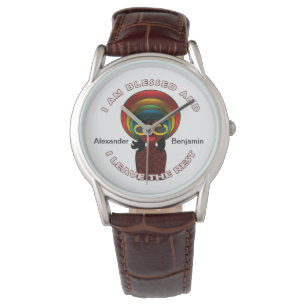 Gezegd geïnspireerd, dankbaar en persoonlijk horloge