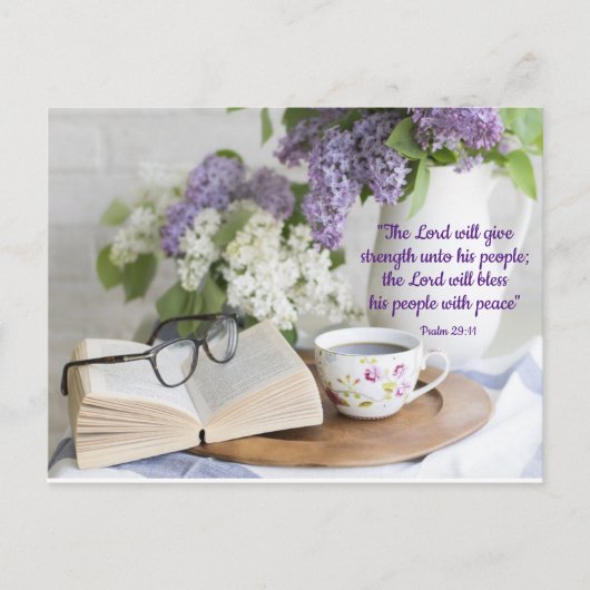 Gezegd met vrede briefkaart (Voorkant)