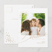 Gezegd met zijn liefde - kerstBriefkaart Feestdagenkaart (Voorkant / Achterkant)
