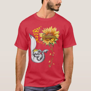 Gezegd om Grammy Sunflower Elephant Mot te worden T-shirt