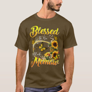Gezegd om Memaw Sunflower Lovers Grand te heten T-shirt