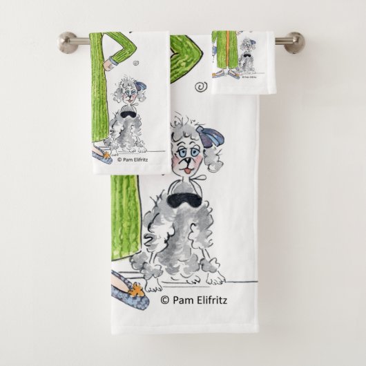 Gezegde dat ik geen ochtendjuffrouw en raadsel doe bad handdoek (Insitu)