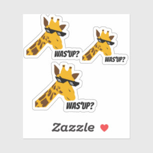 gezegde giraf sticker