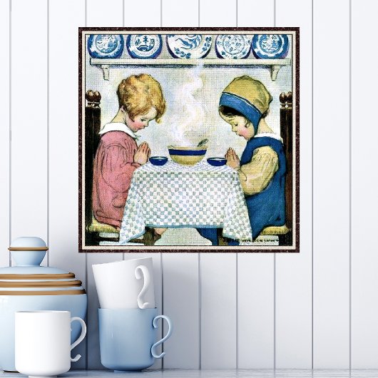 Gezegde Grace van Jessie Willcox Smith Poster