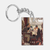 Gezegde Grace van Norman Rockwell Sleutelhanger (Voorkant Links)