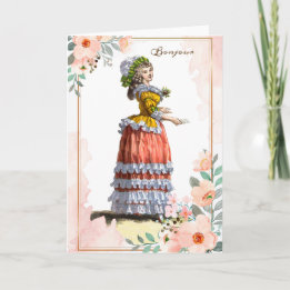 Gezegde Hallo Marie Antoinette Friendship Kaart