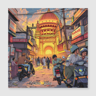 Gezegde Hallo uit India   Kolkata