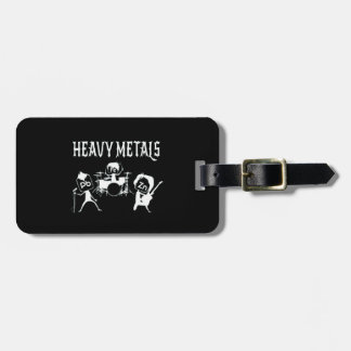 Gezegde Heavy Metals Rocks Chemistry Gift Bagagelabel